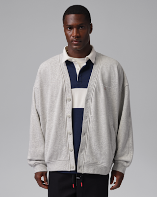 Jordan グレー カーディガン L M+J+FLT+FLC+CARDIGAN+LB.png